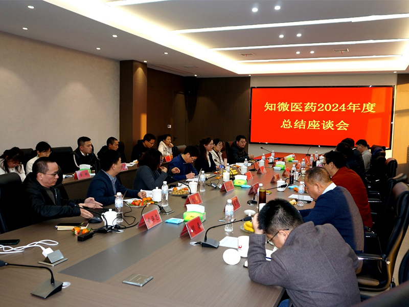 知微医药举行2024年总结座谈会暨2025新年迎春会